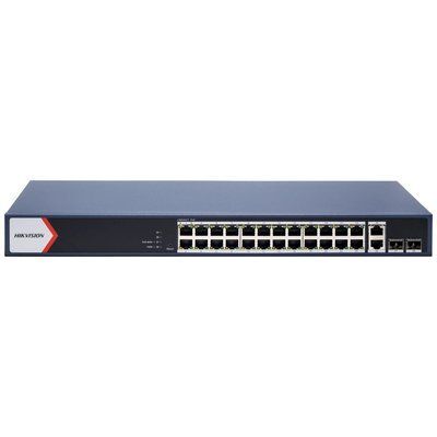 Коммутатор 28 портов управляемый Hikvision DS-3E1528P-EI/M PoE 130045 фото